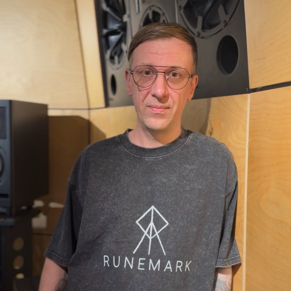 Ten Walls in his studio for a one-to-one production session